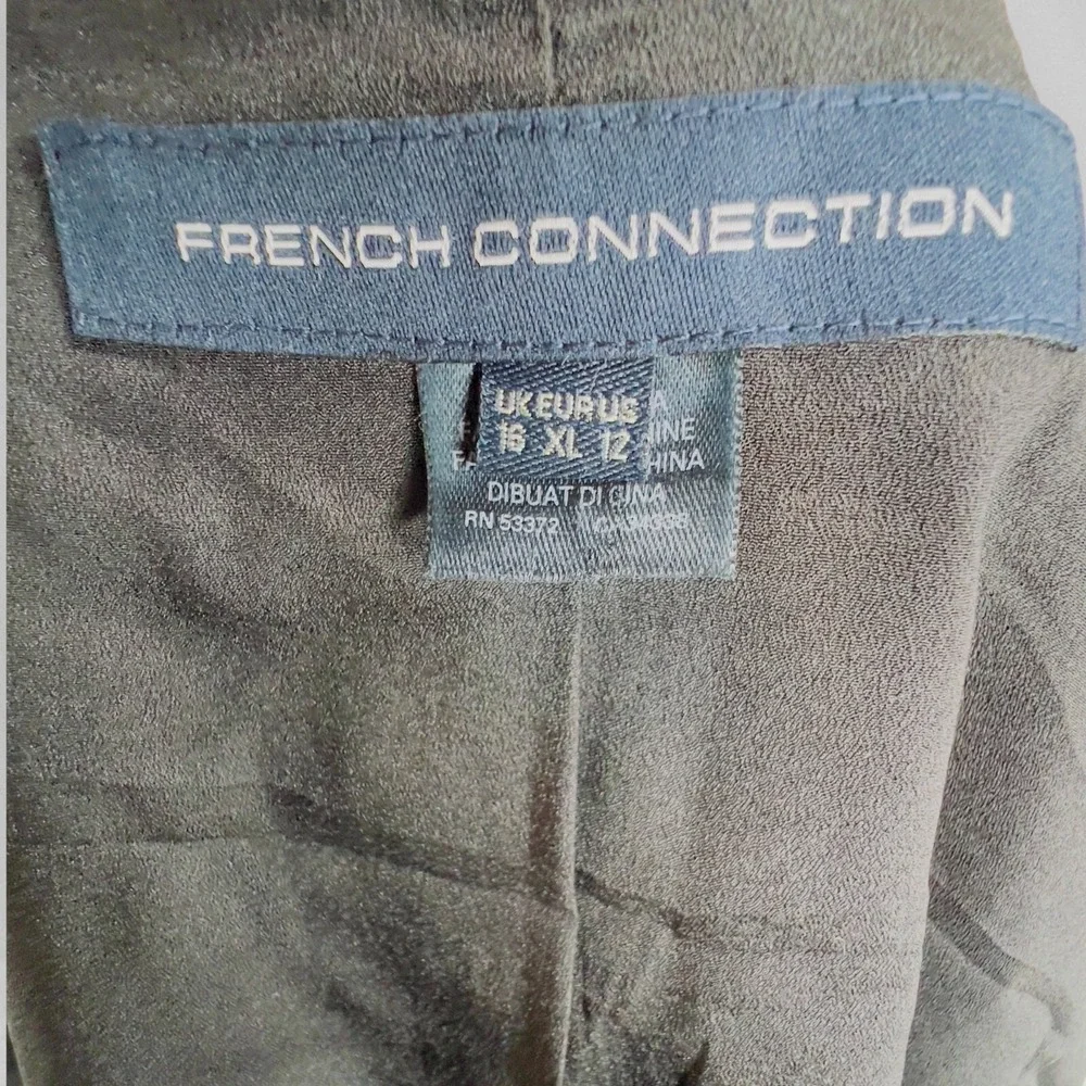 FRENCH CONNECTION Alodia Sequin Cropped Jacket 12‎ Party Holidays